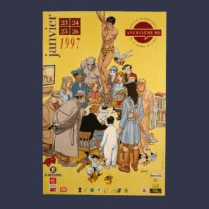 Affiche 1997 Festival BD Angoulême