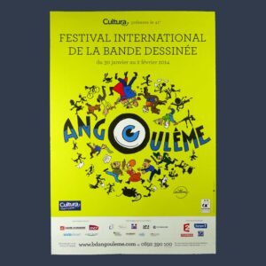 Affiche 2014 Festival BD Angoulême