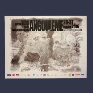 Affiche 2016 Festival BD Angoulême