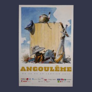 Affiche 2017 Festival BD Angoulême