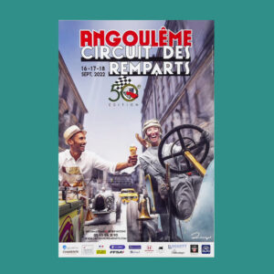 Affiche grand format du Circuit des Remparts 2022