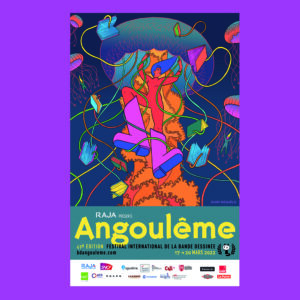 Affiche du Festival 2022 de la BD d'Angoulême, Fanny MICHAËLIS