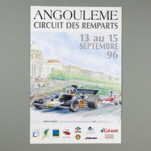 Affiche du Circuit des Remparts 1996