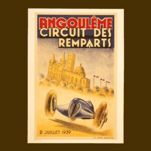 Affiche du Circuit des Remparts 1939