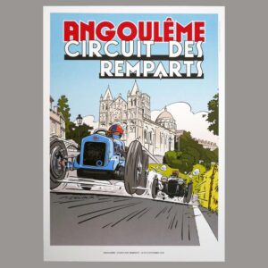 Tirage limité du Circuit des Remparts d'Angoulême 2018